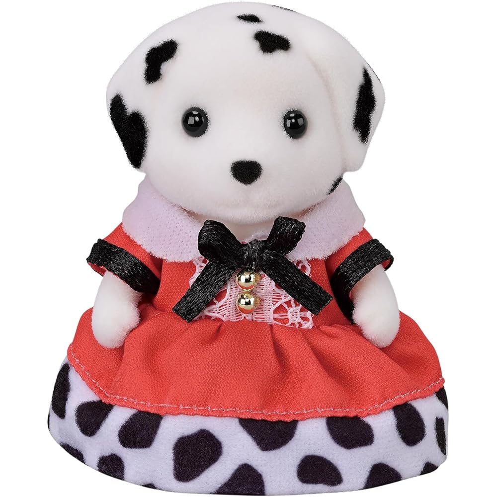Sylvanian Families Dalmatian Family Doll Set C-79 for Ages 3 and Up Toy Dollhouse
