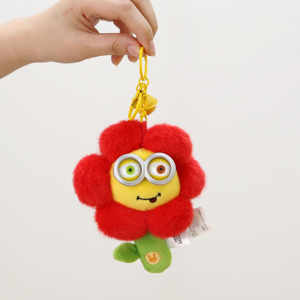 Очаровательный плюшевый брелок-игрушка Миньоны Гадкий Я, кукла для рюкзака для детей