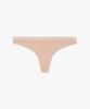 EMPORIO ARMANI UNDERWEAR Женские стринги с блестящей лого-лентой_Цвет кожи 0825310509
