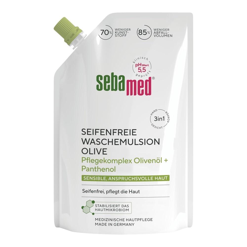 Sebamed Оливковое моющее средство, сменный блок 400 мл