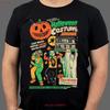 Retro Halloween Costume Party T Shirt Vintage Horror Movie Multicolor Vintage Top For Everyday Wear Designer Clothes