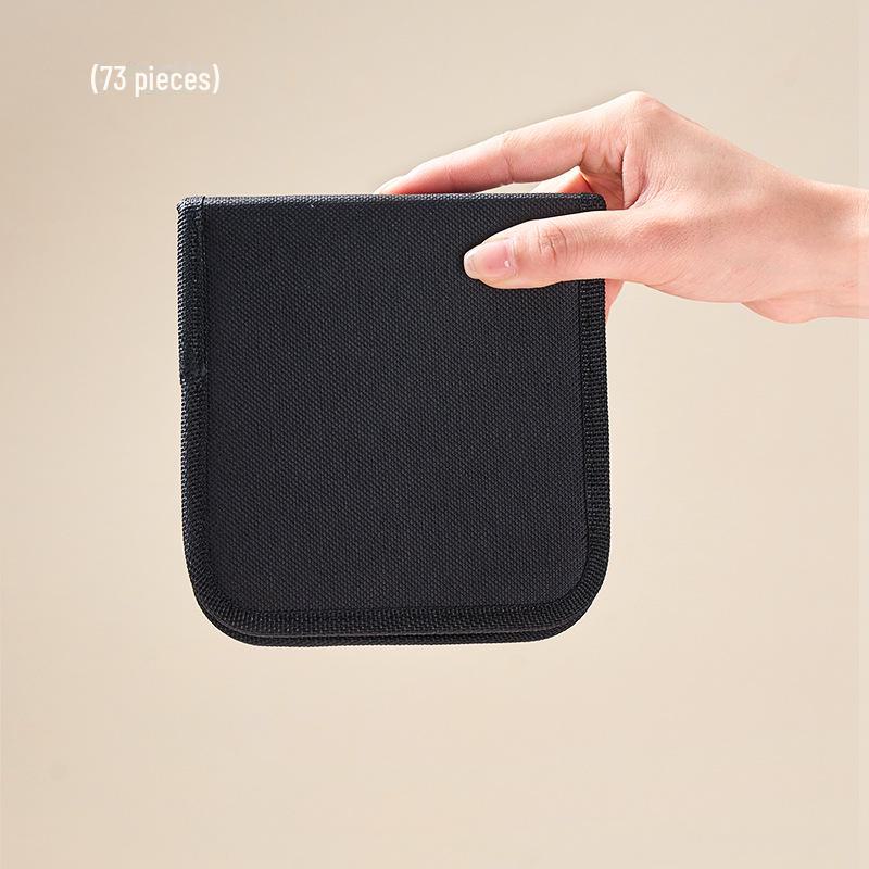 Портативный швейный набор из 27 предметов: Нитки, иголки и компактная сумка для рукоделия