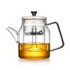 Pokaro Tea Teapot, Heat-Resistant Glass, 740ml Full Capacity, Stovetop-Safe, Glass Tea Strainer, Handled Lid, Microwave-Safe, Boiling Water-Safe,