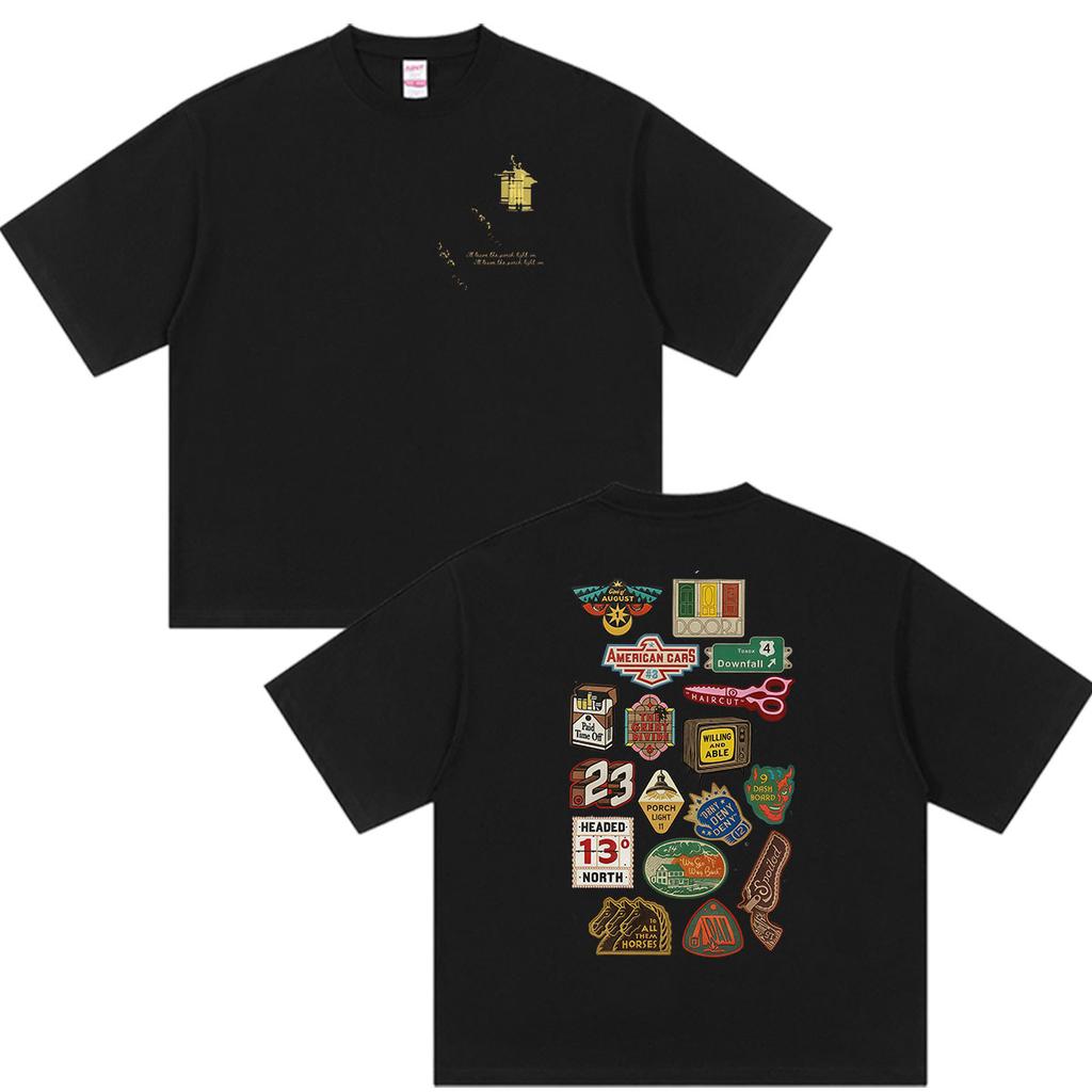 Noah Kahan The Great Divide Tour 2026 T Shirts Unisexs Women Harajuku Vintage Oversized Tshirt Casual 100 Cotton Tees Streetwear