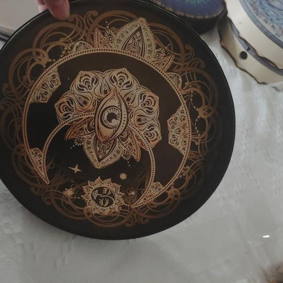 Shaman Drum Ethereal Anti-scratch Hand Sound Single Alchemical Fashion Moon Sound Healing Tool