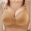 Cross-Border Smooth Push-Up Bra: Non-Magnetic, 3-Row Buckle Design for Middle-Aged & Elderly Moms