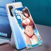 Чехол для телефона Genshin Impact, хентай, сексуальная девушка, для Xiaomi Poco X3 NFC M3 F3 Redmi Note 10 9S 9 8 Pro 7 8T 9C 9A 8A K40, прозрачный чехол