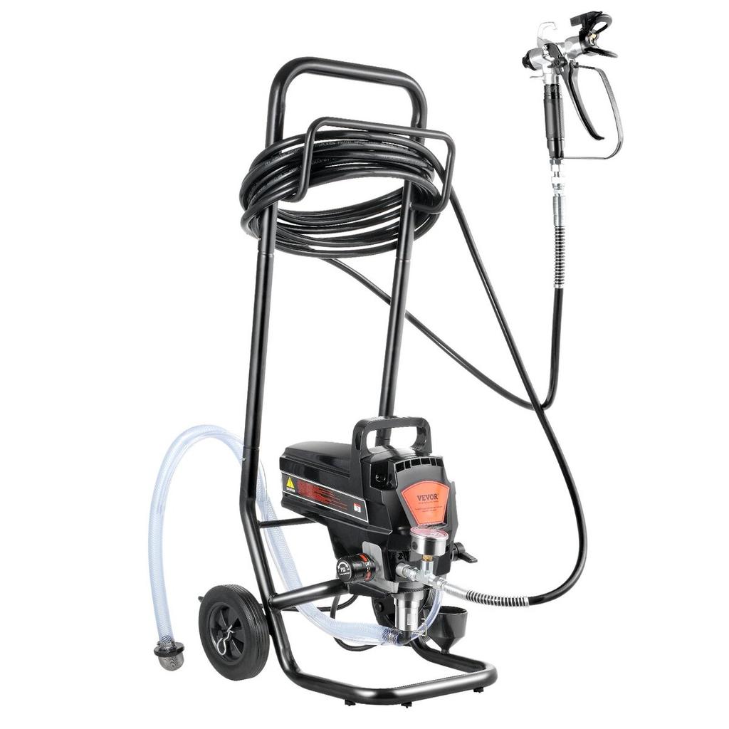 Stand Airless Paint Sprayer, 950W 3000PSI High Efficiency Electric Airless Sprayer With Cart, Fine And Even Painting Effect, Paint Sprayers for Home