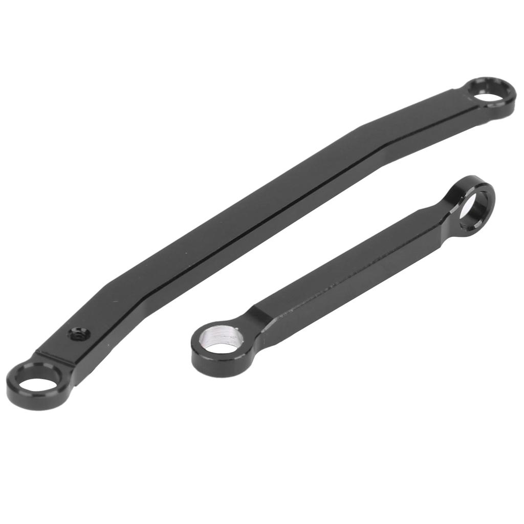 Aluminum Alloy Steering Linkage Tie Rod for 1 24 Axial SCX24 90081 RC Crawler Car PartsBlack