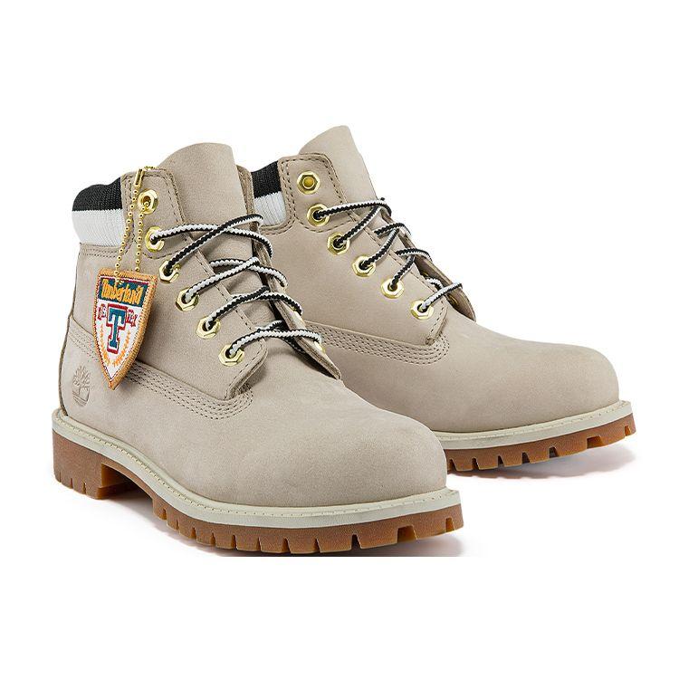 Timberland Повседневные водонепроницаемые уличные ботинки Детские ботинки светло-серо-коричневые A2KTZM