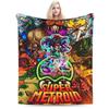 Плед с героями игры Metroid Ультрамягкий Флис Уютные Подарки Пледы Коврик