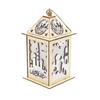 Eid Wood Wind Light Фонарь Декоративный Луна Звезды Ландшафтный Светильник Украшение для Фестиваля Внутреннего Ресторана Столовой 55KF