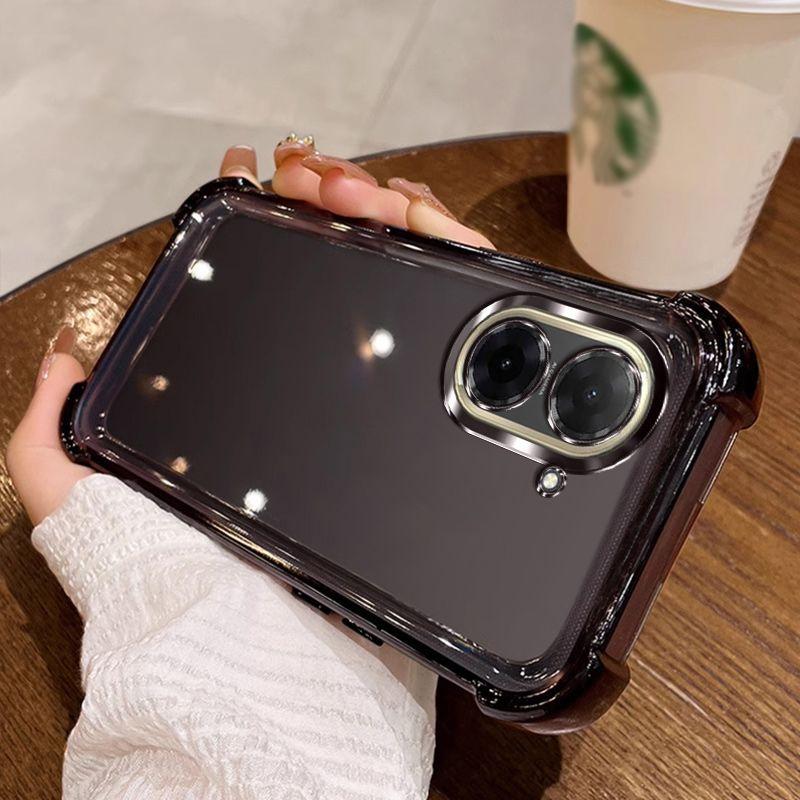 Прозрачный Противоударный Силиконовый Чехол с Покрытием для Xiaomi Redmi A5 A3 A1 Turbo 4 3 Pro Мягкая Задняя Крышка