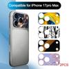 2 шт. Полное покрытие, цветная наклейка-скин для объектива для iPhone 17 Pro Max 17Pro, аксессуары для телефона