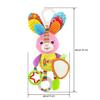 Cute Baby Bed Stroller Hanging Toys Teether Baby Rattle Mobiles Plush Animal Toys Baby Toys Gifts