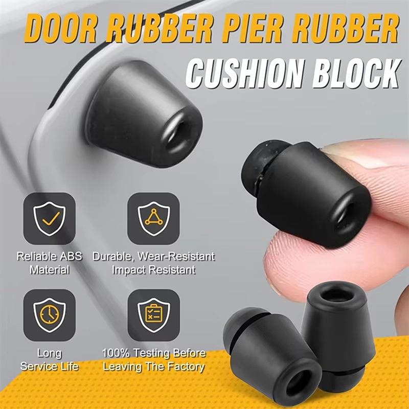 10 шт. Защитные резиновые амортизаторы для бампера двери автомобиля, универсальные наклейка-ограничитель удара двери автомобиля, буферные блоки, автомобильные антишоковые амортизаторы