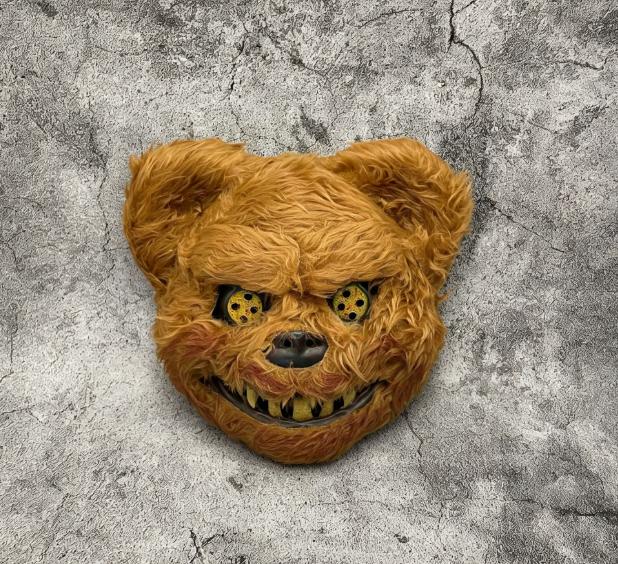 Halloween horror costume bear and rabbit mask masquerade headgear performance props