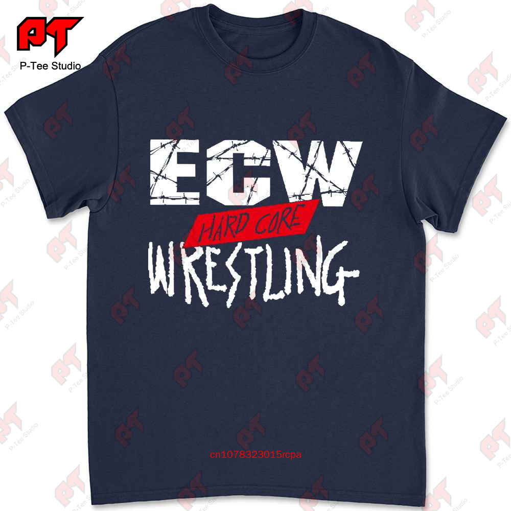 G A Лучшая Новая Футболка Топ Ecw Hardcore Wrestling Das Ne HHR8