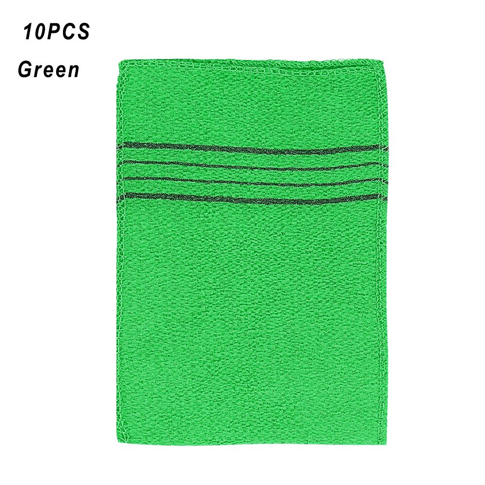 Comfort Portable Body Rub Cleaner Exfoliating Bath Towel Washcloth Shower Scrubber Bath Glove