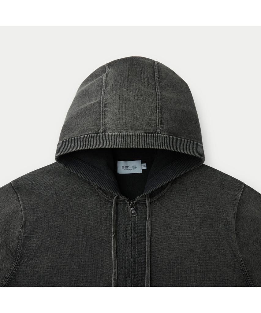 Series Garment Dyed Zip-Up Hoodie Sawas26021Chx