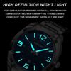 BINBOND Мужские часы Большие цифровые модные деловые водонепроницаемые календарные ночные светильники из нержавеющей стали кварцевые мужские часы мужской подарок