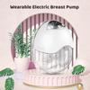Wearable Breast Pump Hands Free Electric Breast Pump for Breastfeeding 4 Modes 12 Suction Level Low