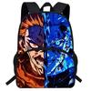 Kids Backpack School Use Anime Cartoon Design Large Capacity Oxford Fabric Bag With Ergonomic Back Support