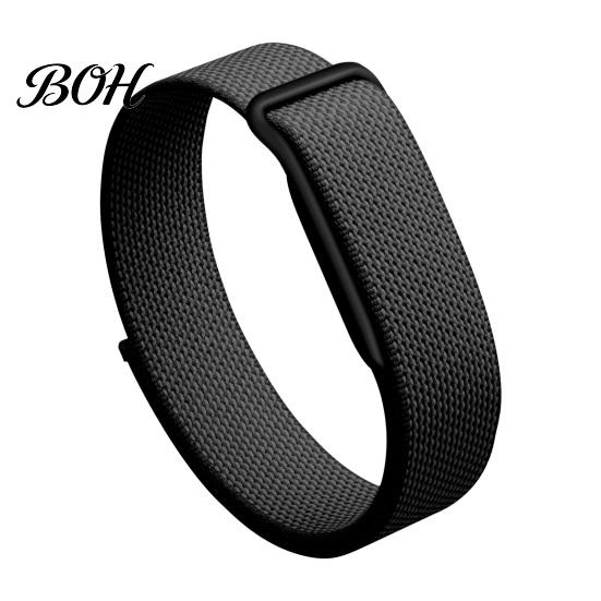 Легкий ремешок для часов Google Fitbit Air, Дышащий сменный спортивный прочный нейлоновый ремешок для фитнеса, Регулируемый тканый браслет, устойчивый к поту