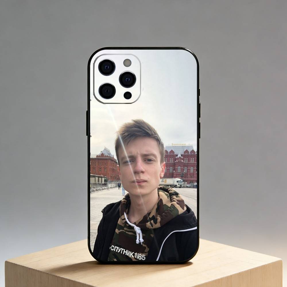 Чехол для телефона Mellstroy для iPhone 17, 16, 15, 14, 13, 12 Plus, Max, Мягкий силиконовый, Черный