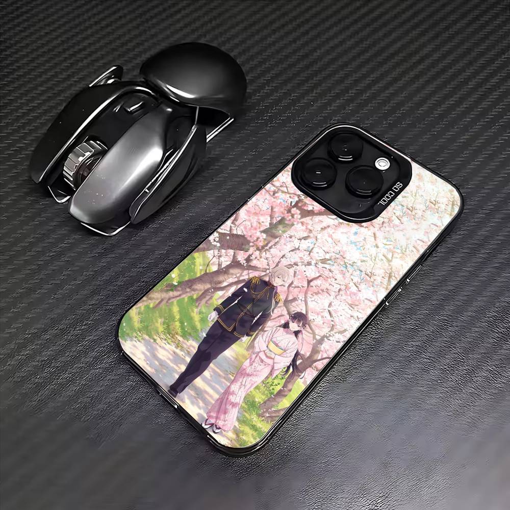 Чехол для телефона Аниме M-My Happy M-Marriage Для iPhone17,16,15,14,13,12,11 Plus,Pro Max Цветной Посеребренный Внутренний Чехол