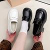 Luxury Women Loafers 2025 Spring British Style Platform mary jane heels Woman Japanese Uniform Lolita Shoes Women Nautical shoes