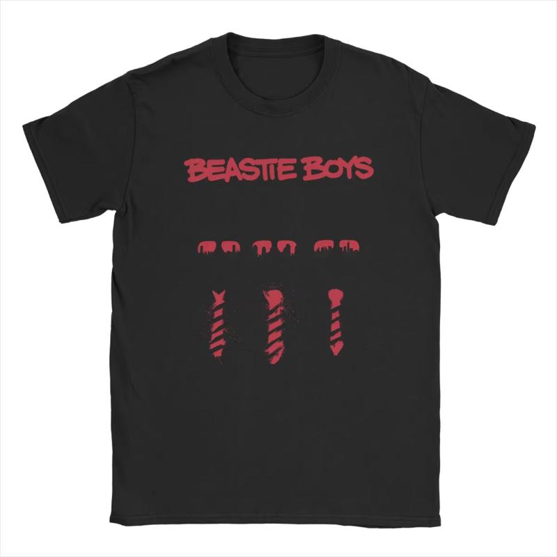 Beastie Boys TShirt for Unisex Novelty Cotton Tee Shirt Crewneck Short Sleeve T Shirts Gift Idea Clothing
