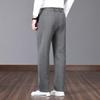 Pierre Cardin Men's Fleece-Lined Elastic Waist Casual Trousers