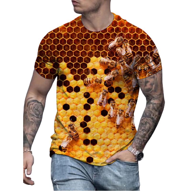 Новая летняя мужская модная футболка с принтом звездного диска, мужская футболка, топ