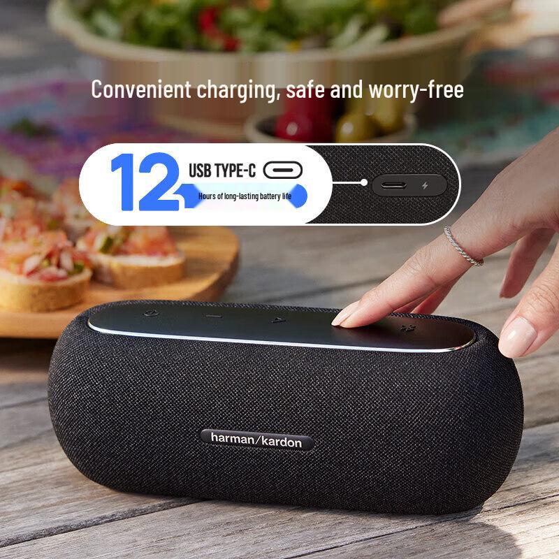 Портативная Bluetooth-колонка Harman/Kardon LUNA, штекер CN (адаптер в комплекте)