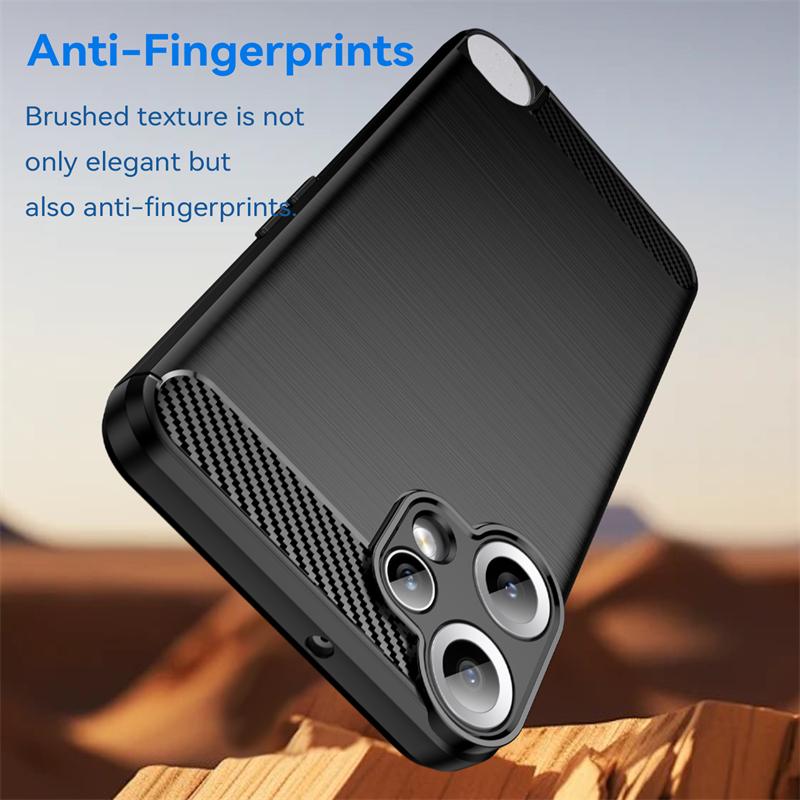 Для Cover Nothing CMF Phone 2 Pro Чехол Для Nothing CMF Phone 2 Pro Силиконовый Чехол из Углеволокна Для Чехла Nothing CMF Phone 2 Pro