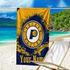 Custom Name Beach Towel Indiana Basketball Team  Beach Towel, Soft Microfiber, Gift for Her/Him, Birthday, for Pool, Beach, Travel, Fan gifts