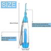 Tonsil stone remover, dental irrigator with manual pump, low-pressure irrigator, removal of tongue depressor.