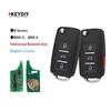 5 шт. KEYDIY KD B08-3 B08-4 Универсальный Пульт-ключ 3 кнопки в стиле Volkswagen VW для Автомобильного Пульта-ключа для Программатора KD900/MINI/KD-X2