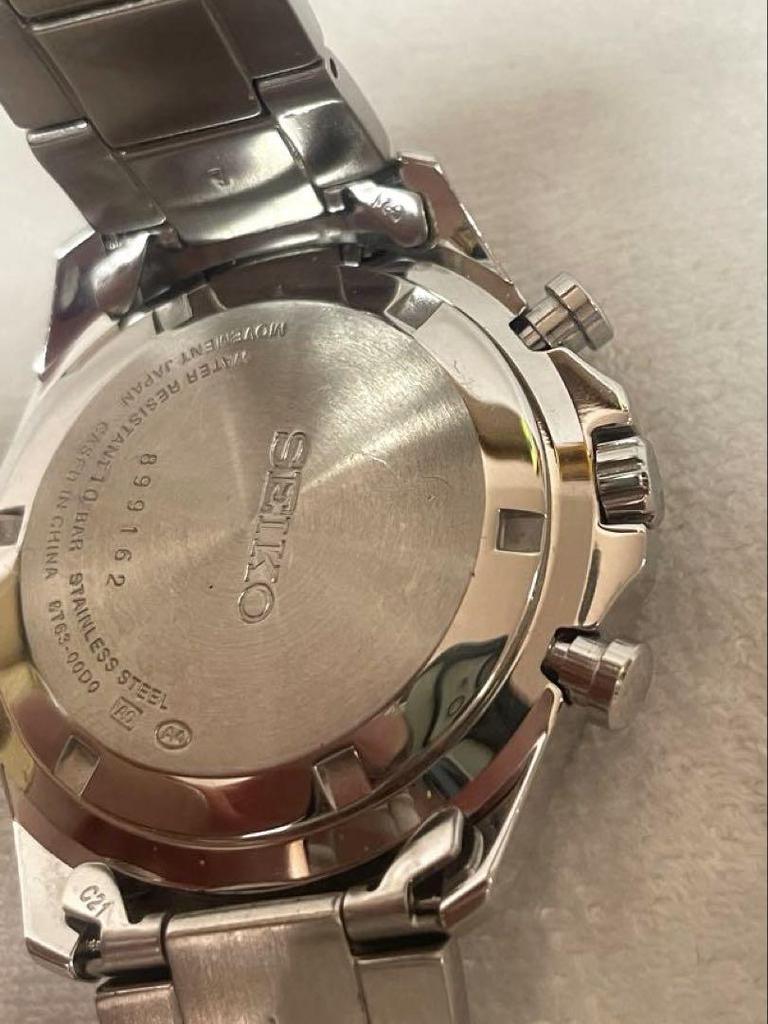[USED] SEIKO Watch 8T63-00D0 Chronograph