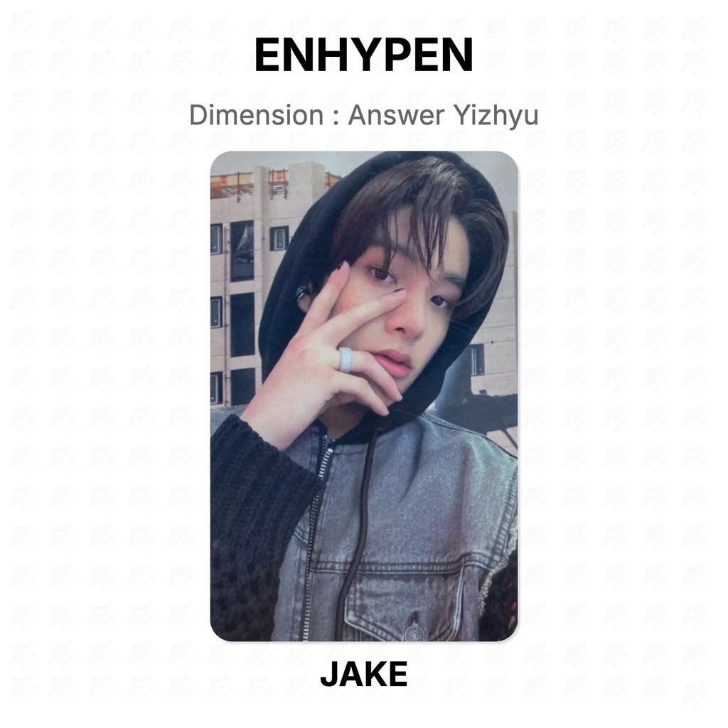 ENHYPEN Измерение : Ответить Официальная фотокарточка Yizhyu