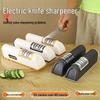 Электрическая точилка для ножей с USB-зарядкой, регулируемым углом и полностью автоматическим полирующим инструментом
