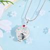 The Vampire Diaries Elena Gilbert Locket Necklace with Vervain, TVD Cosplay Pendant for Women Men, Openable Gift Jewelry