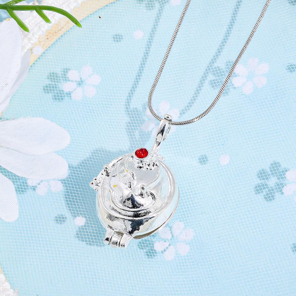 The Vampire Diaries Elena Gilbert Locket Necklace with Vervain, TVD Cosplay Pendant for Women Men, Openable Gift Jewelry
