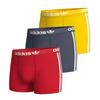 Originals Letter Logo Striped Comfortable Boxer Briefs 3-Pack Men Underwear 4A1M56-996