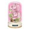 Art Box/Replica Pink Rose Mini Block Music Box Music Box Block Flower 147 Pieces