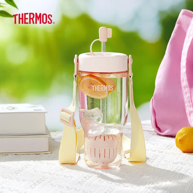 Thermos Спортивная бутылка для воды с трубочкой серии TCSY