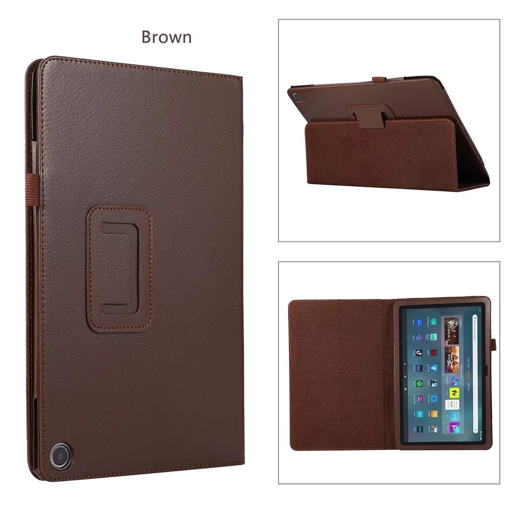 Чехол-подставка для Amazon Fire Max 11 HD10 2023 HD8 7 2022 Тонкий складной чехол ударопрочный цветной роскошный чехол для планшета из искусственной кожи