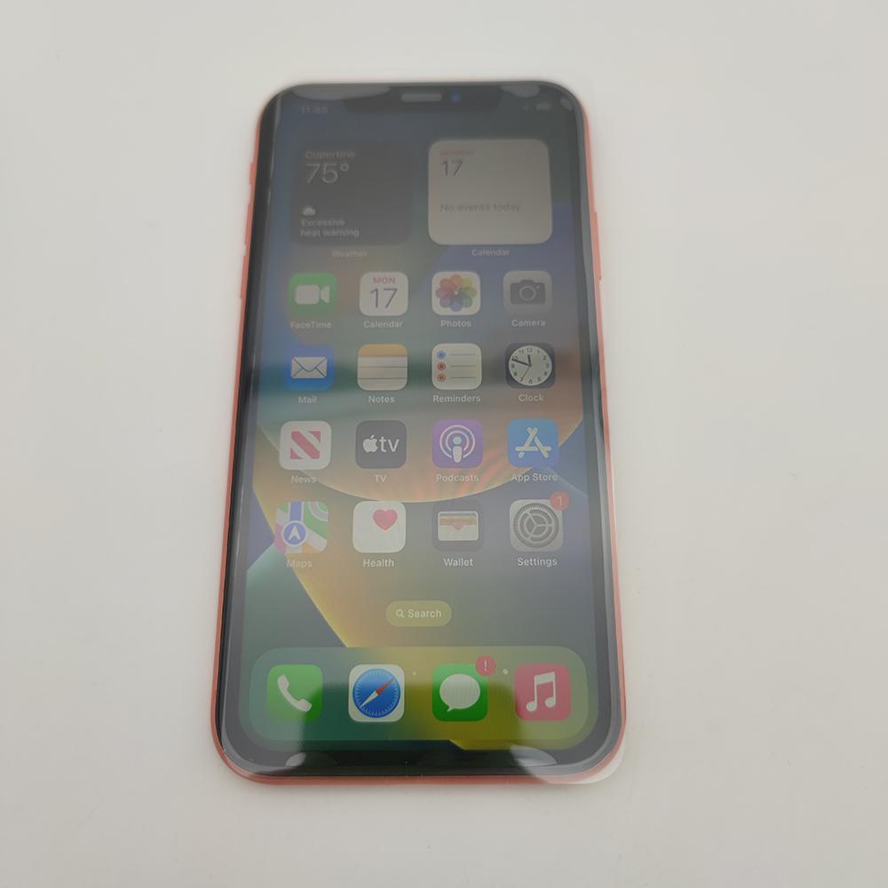 Восстановленный Оригинальный Apple iPhone XR 3 ГБ ОЗУ 64 ГБ/256 ГБ ПЗУ Мобильный телефон с SIM + eSIM