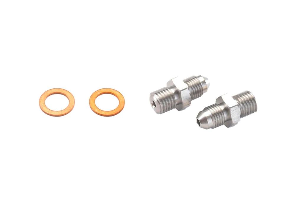 SWAGE LINE SW-CA322 Адаптер для суппорта, Нержавеющая сталь, M10 x 1.25 = 10, AN3 Папа, Упаковка из 2 штук